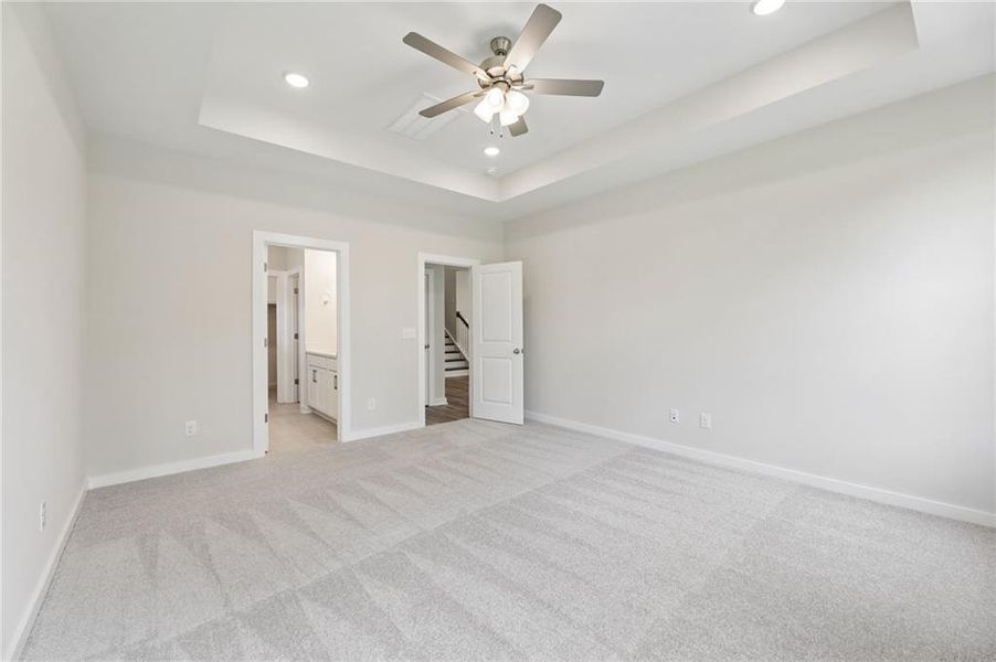 Spacious, unfurnished interior of a new home in The Park at Brighton, Locust Grove (Image 21).