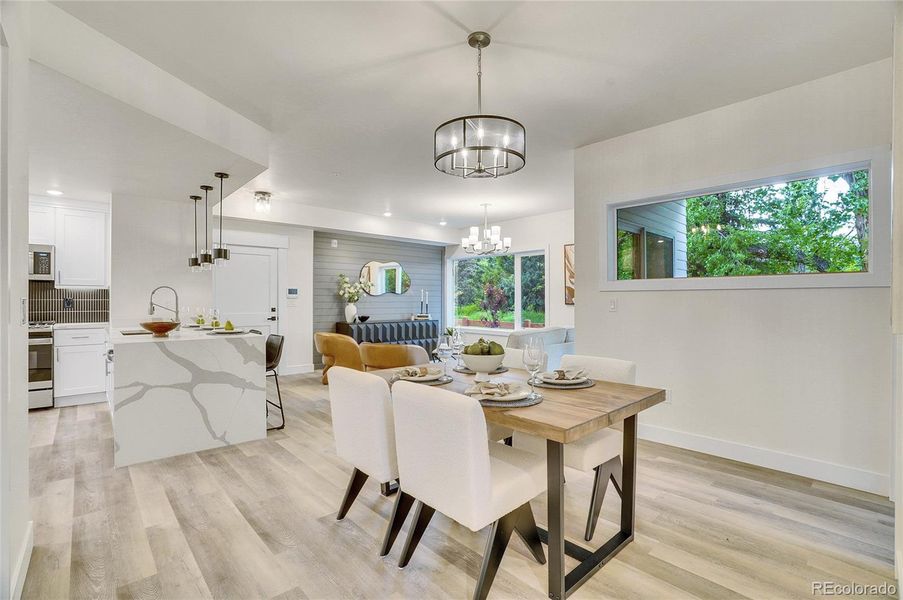 Furnished interior view inside a new home in , Louisville (Image 10).