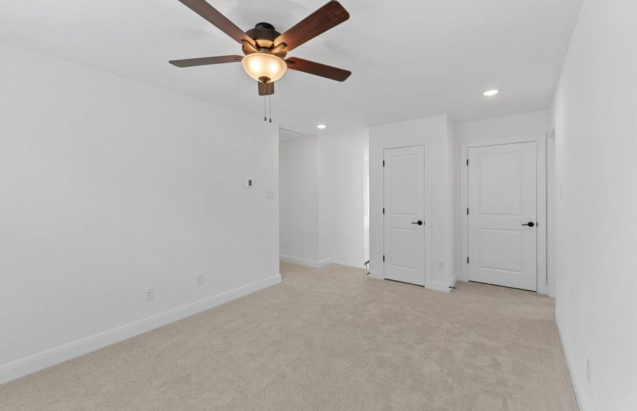 Spacious, unfurnished interior of a new home in Horizon Lake, Leander (Image 20). Spacious, unfurnished interior of a new home in Horizon Lake, Leander (Image 20).