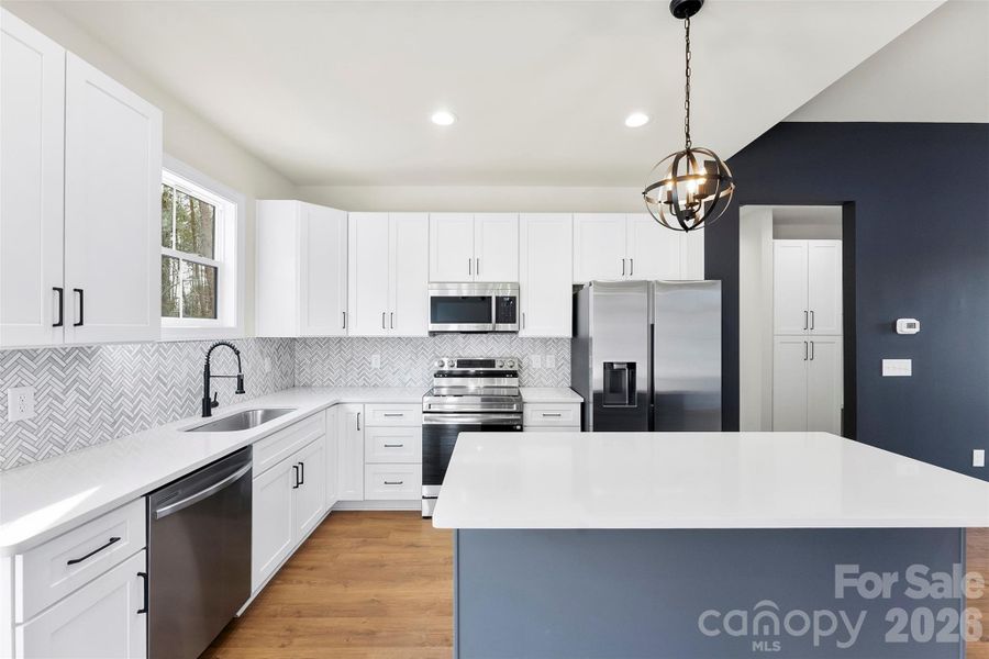Furnished interior view inside a new home in , China Grove (Image 9).