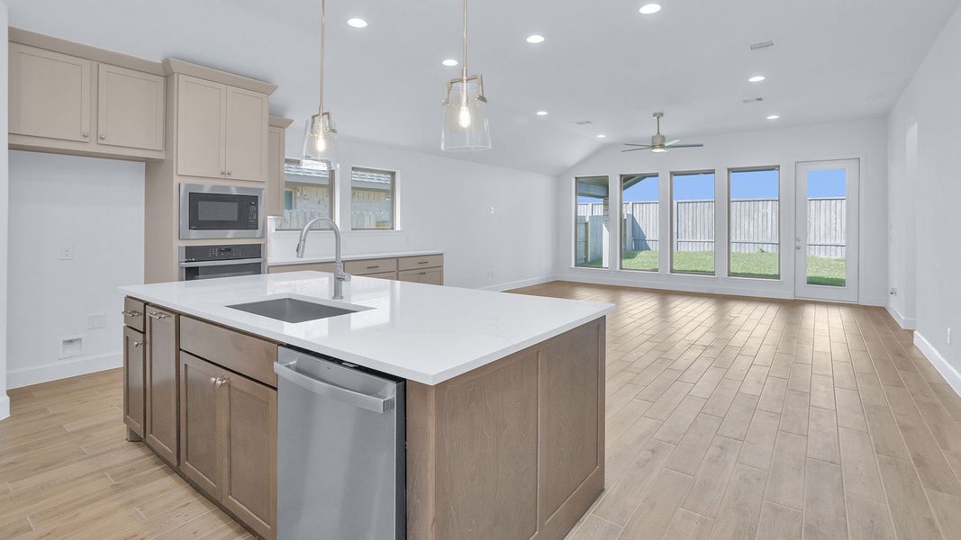 Furnished interior view inside a new home in The Grand Prairie, Hockley (Image 4).
