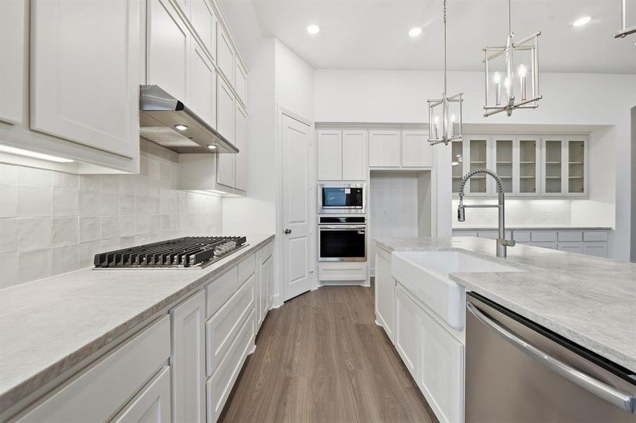 Furnished interior view inside a new home in Wildflower Ranch, Fort Worth (Image 4).