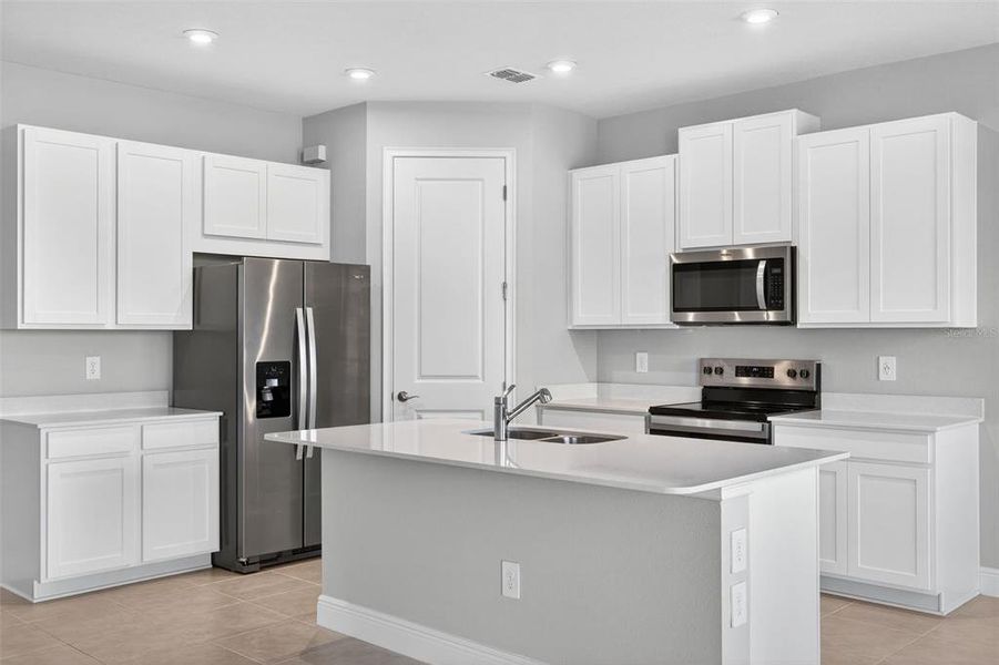 Furnished interior view inside a new home in Windwater, Parrish (Image 10).