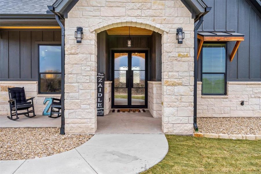 Exterior details and patio area of a home in , Godley (Image 25). Exterior details and patio area of a home in , Godley (Image 25).