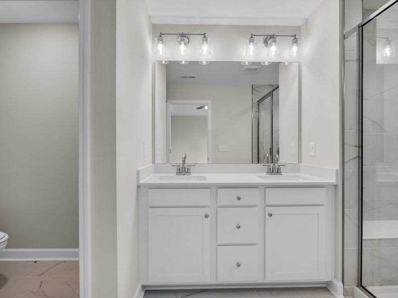 Furnished interior view inside a new home in Camden Park, Knightdale (Image 13).