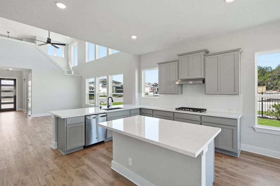 Furnished interior view inside a new home in Esperanza – New Phase Now Selling, Boerne (Image 5).