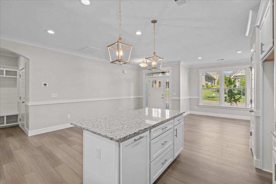 Furnished interior view inside a new home in Lakeside at Blue Ridge Plantation, Taylors (Image 9).