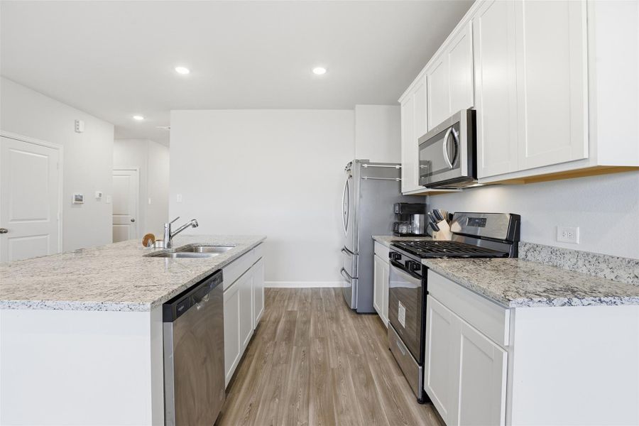 Great space in the kitchen