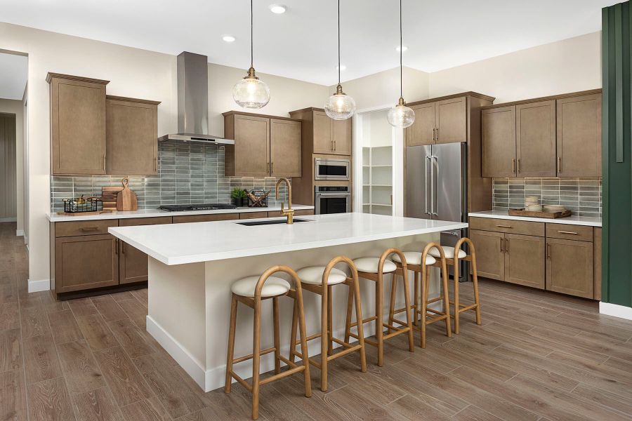 Representative furnished interior of a home built from the Garnet by Mattamy Homes in Tierra Vistoso, Surprise (Image 5).