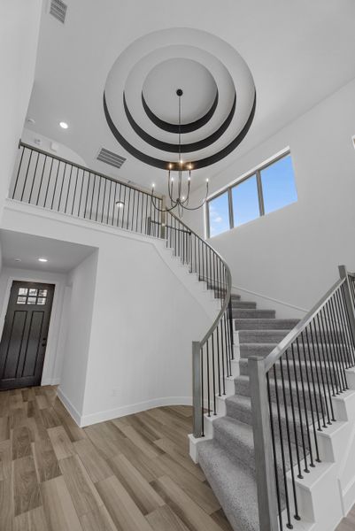 Spacious, unfurnished interior of a new home in COLTON®, Montgomery (Image 9).