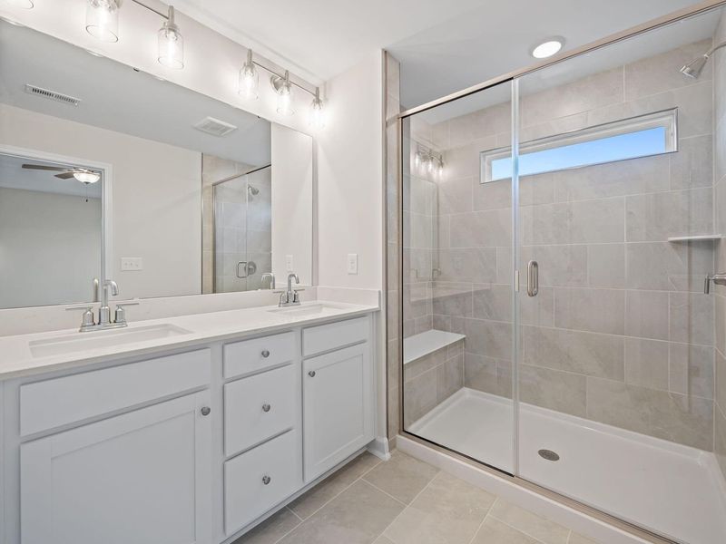 Furnished interior view inside a new home in Camden Park, Knightdale (Image 18).