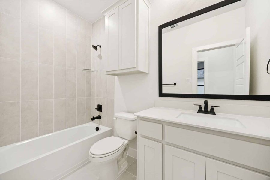 Furnished interior view inside a new home in The Grove Frisco, Frisco (Image 14).