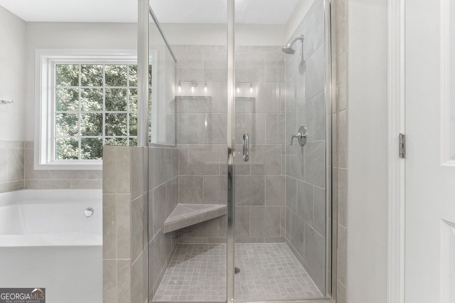 Furnished interior view inside a new home in Juliette Crossing, Forsyth (Image 9).