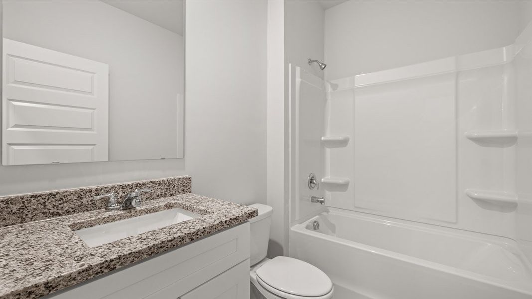 Furnished interior view inside a new home in Southwind Village, Evans (Image 12). Furnished interior view inside a new home in Southwind Village, Evans (Image 12).