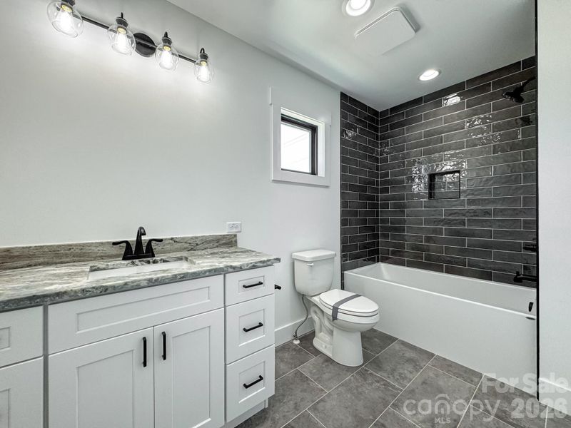 Furnished interior view inside a new home in , Hendersonville (Image 13).