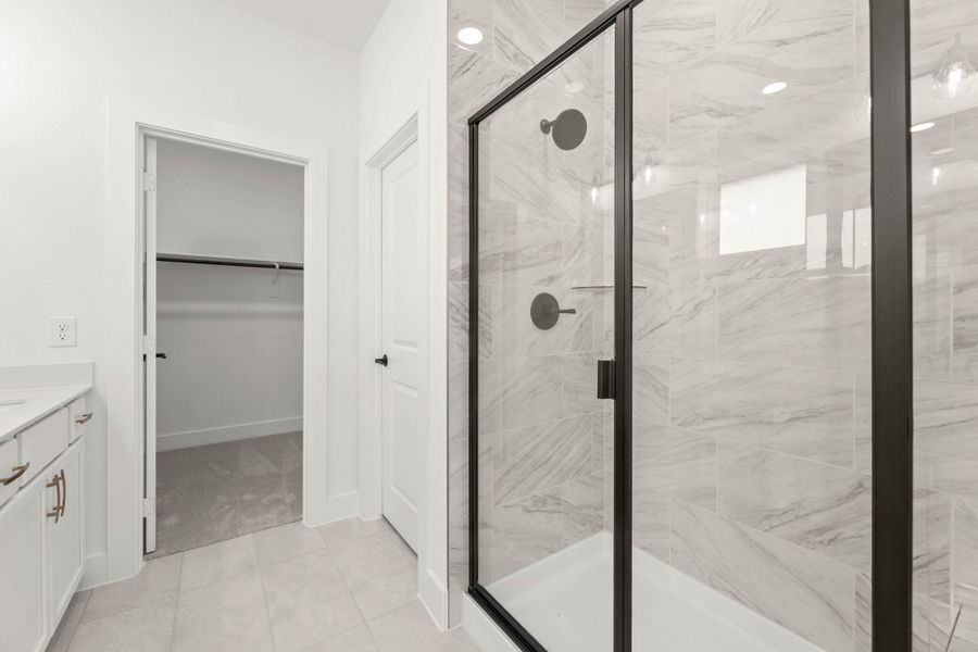 Furnished interior view inside a new home in Terrace Collection at Harvest, Argyle (Image 9).