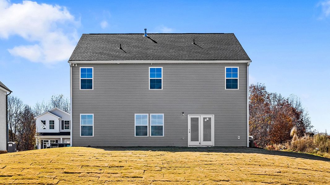 Exterior details and patio area of a home in Fieldstone, Lexington (Image 3).