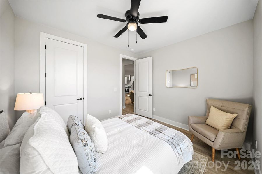 Furnished interior view inside a new home in , Concord (Image 5).