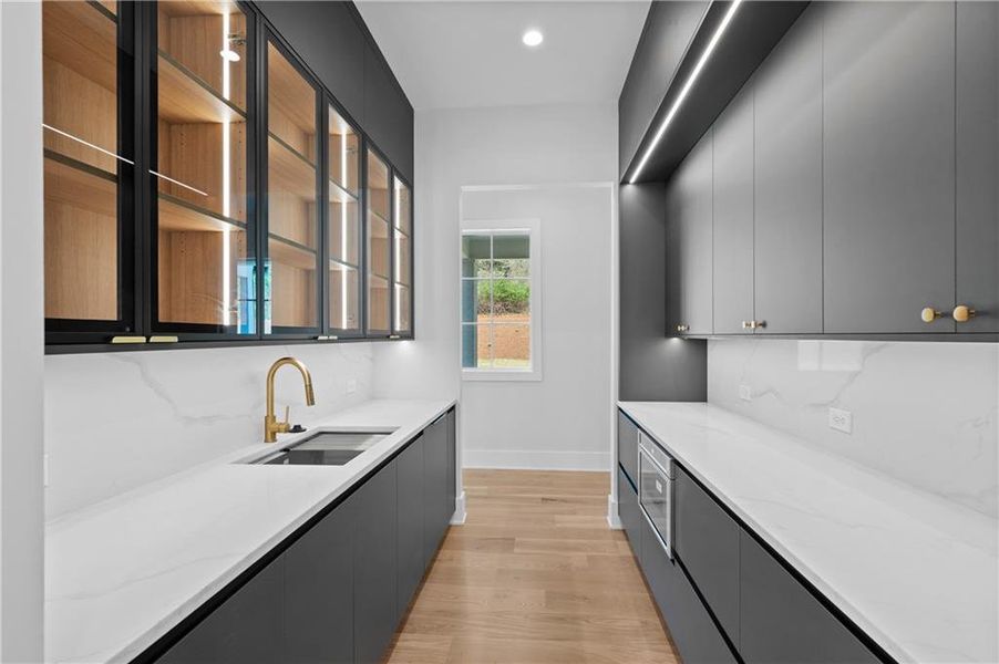 Furnished interior view inside a new home in , Roswell (Image 18).