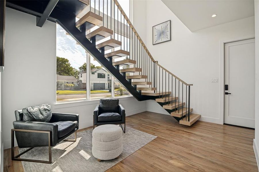 Furnished interior view inside a new home in , Dallas (Image 13).