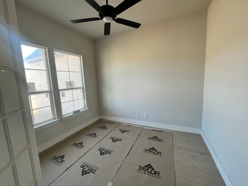 In-progress construction of a new home in Eagle Ridge Estates, Weatherford, TX (Image 8).