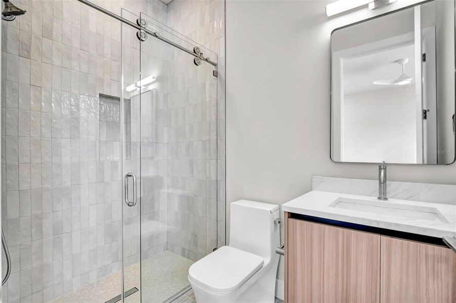 Furnished interior view inside a new home in , Tampa (Image 49).