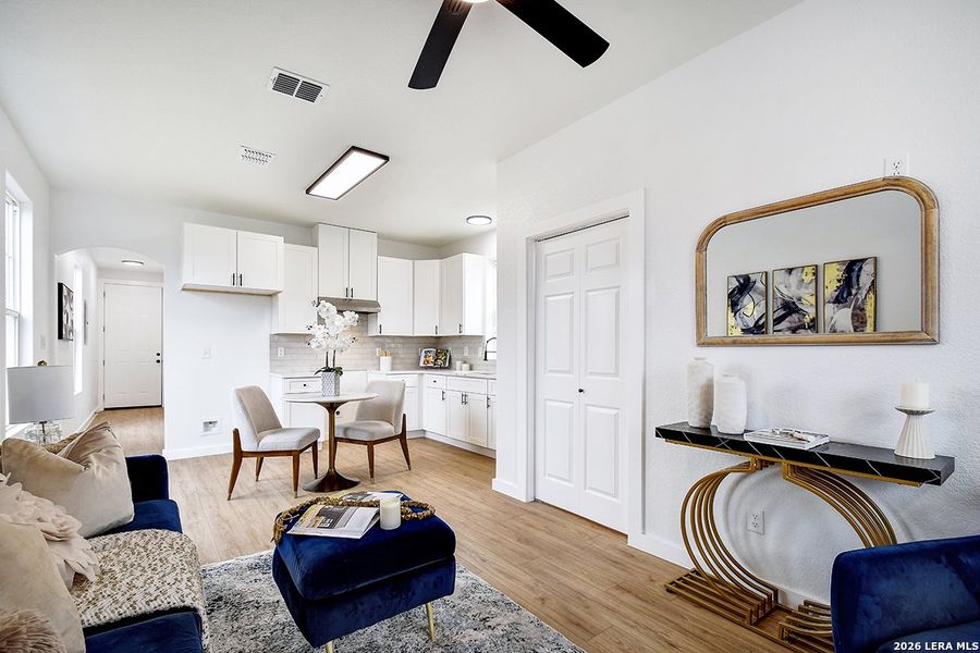 Furnished interior view inside a new home in , San Antonio (Image 11).