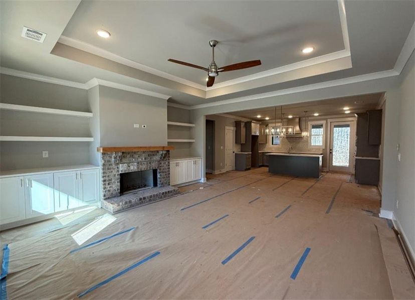 In-progress construction of a new home in , Statham, GA (Image 6).