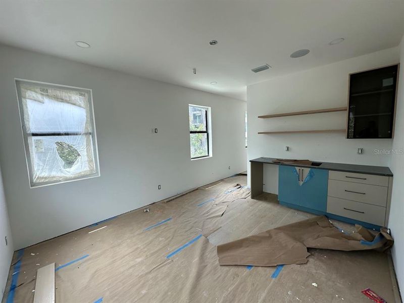 In-progress construction of a new home in , Tampa, FL (Image 32).