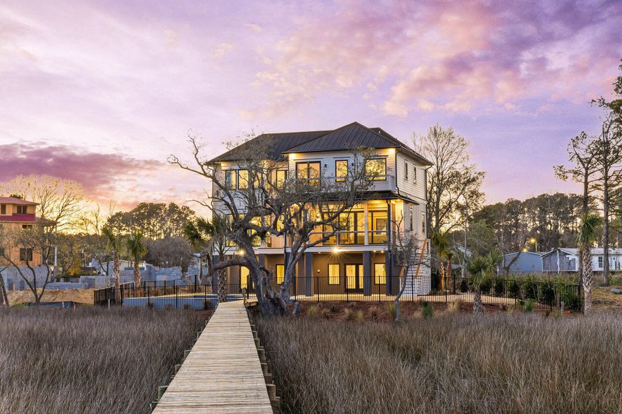 Front exterior of a new home in , Charleston, SC, highlighting curb appeal (Image 33).