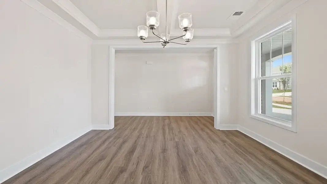 Spacious, unfurnished interior of a new home in Spring Ridge Reserve, Anderson (Image 17). Spacious, unfurnished interior of a new home in Spring Ridge Reserve, Anderson (Image 17).
