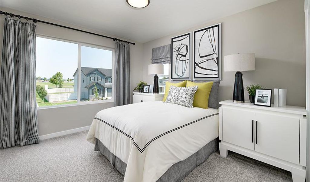 Secondary Bedroom - Representative Photo