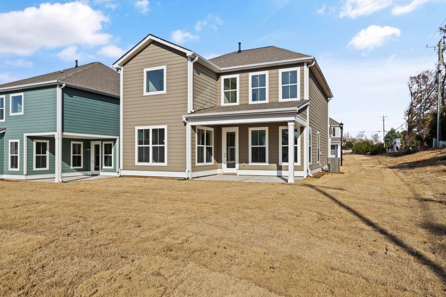 Exterior details and patio area of a home in Phillips Crossing, Ridgeville (Image 4).