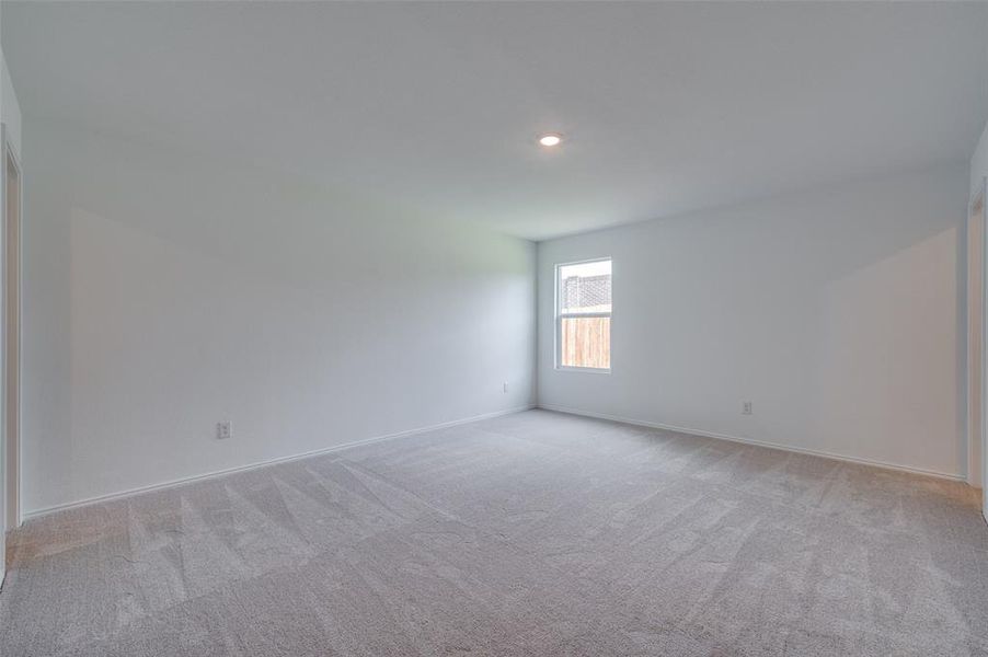 View of carpeted empty room View of carpeted empty room