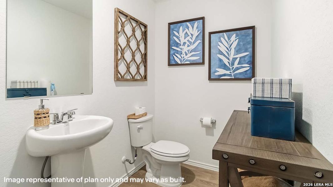 Furnished interior view inside a new home in Sereno Springs, Converse (Image 28).