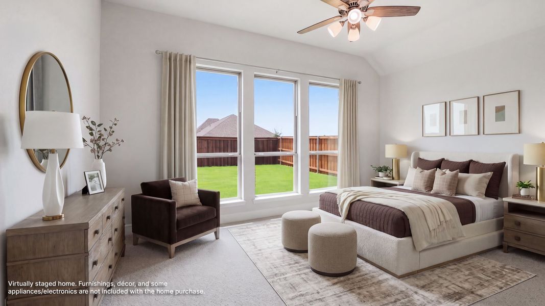 Furnished interior view inside a new home in Meraki, Forney (Image 10).