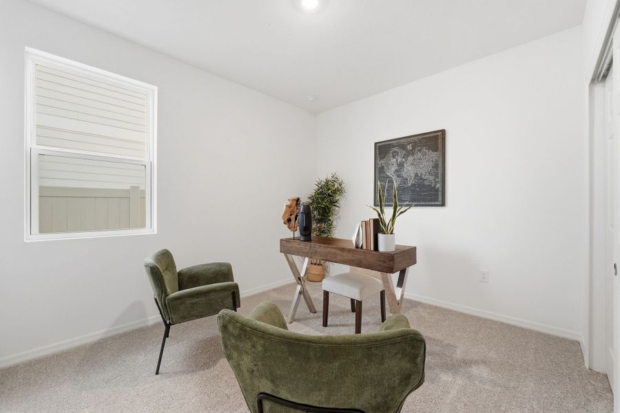 Furnished interior view inside a new home in Marion Ridge, Haines City (Image 9).