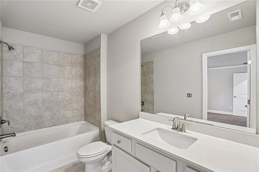 Furnished interior view inside a new home in , McDonough (Image 11).