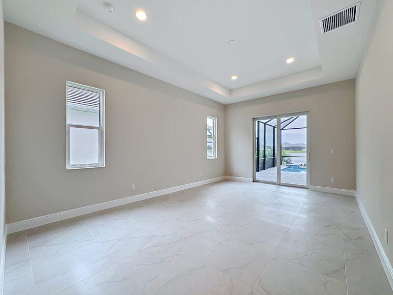 Spacious, unfurnished interior of a new home in River Preserve Estates, Parrish (Image 51).