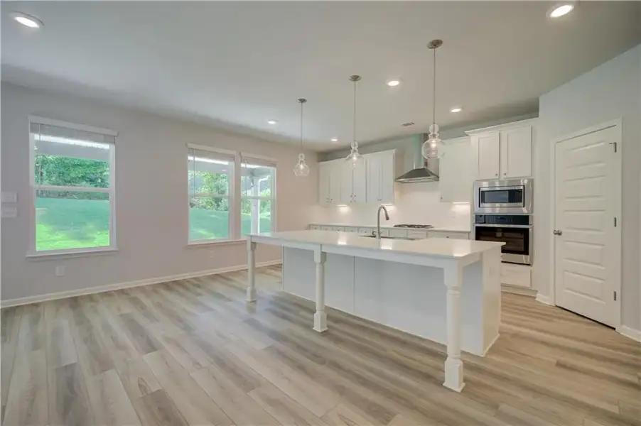 Furnished interior view inside a new home in Grandview at Millers Mill, Stockbridge (Image 5).
