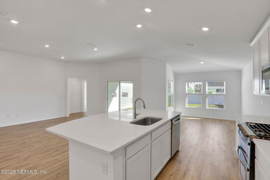 Furnished interior view inside a new home in Cordova Palms, St. Augustine (Image 9).