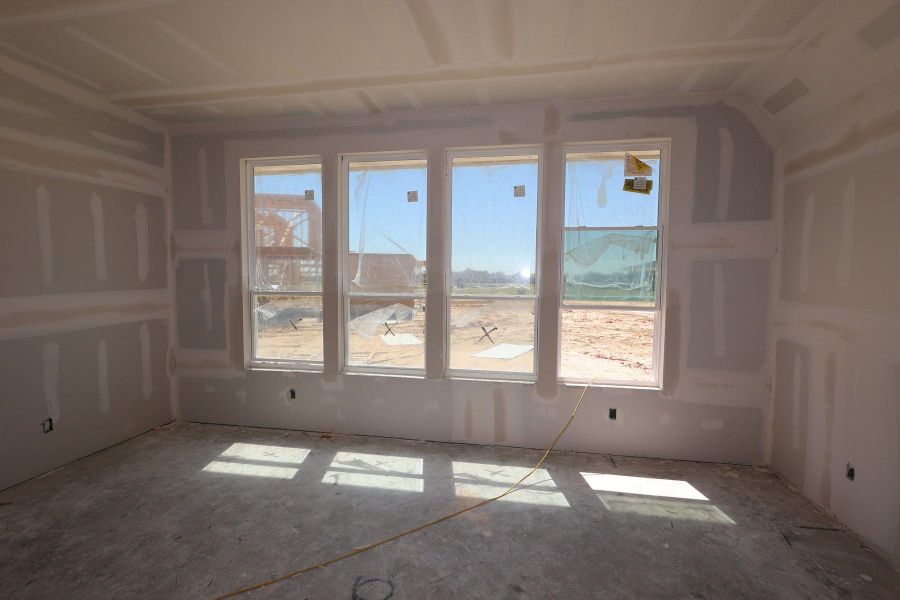In-progress construction of a new home in Dunham Pointe, Cypress, TX (Image 24).