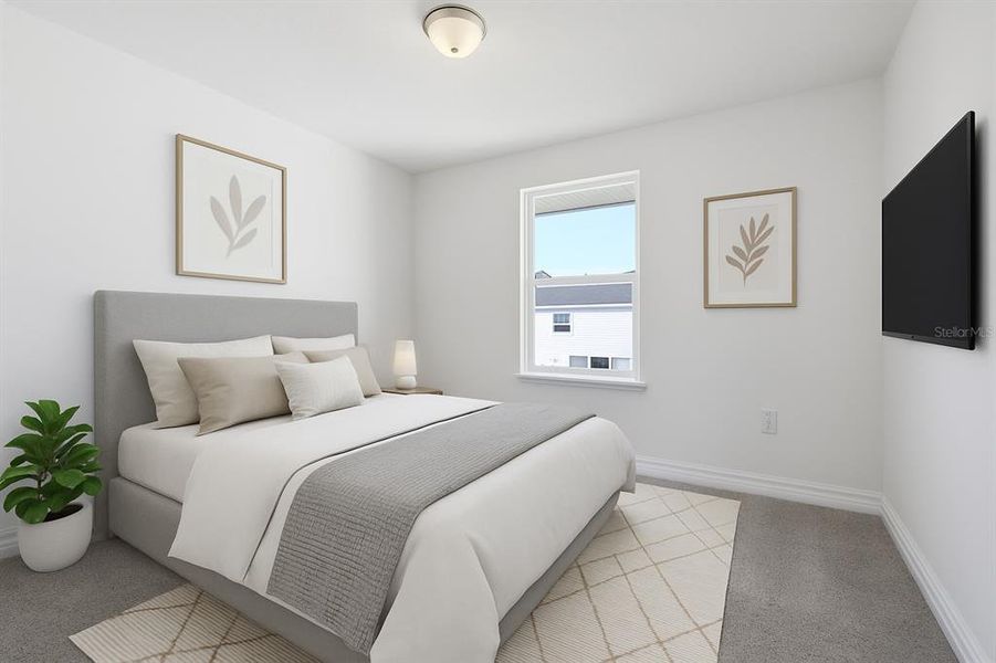 Furnished interior view inside a new home in , Lakeland (Image 17).