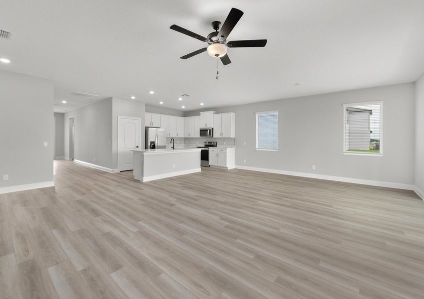 The open-concept layout of this home is perfect for entertaining!