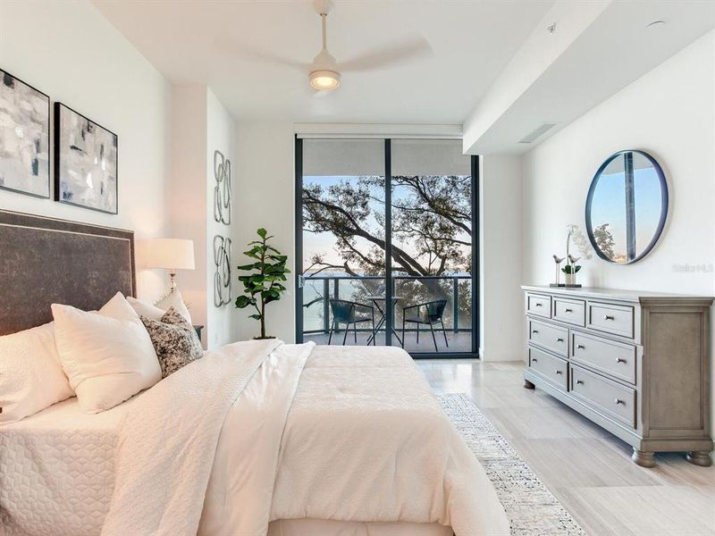 Furnished interior view inside a new home in , Tampa (Image 53).