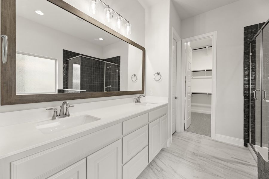 Furnished interior view inside a new home in Brookshire at Legacy Hills, Celina (Image 8).