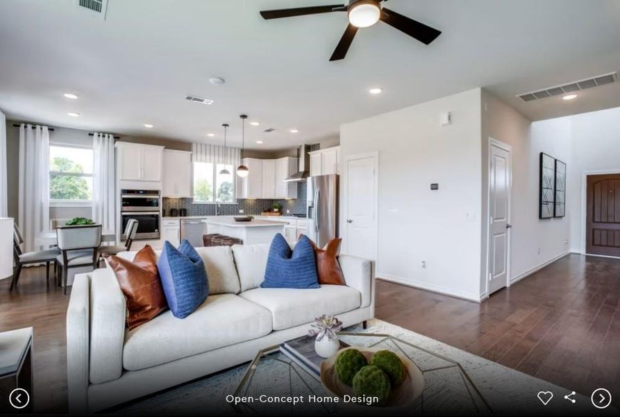 Interior photos- Photo of Pulte model home with same floor plan, not of actual home listed.