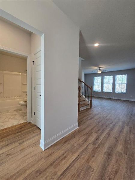 Spacious, unfurnished interior of a new home in Waters Edge, Mansfield (Image 14).