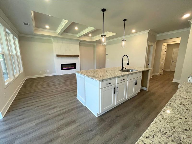 Furnished interior view inside a new home in Summerlin, Winder (Image 14).