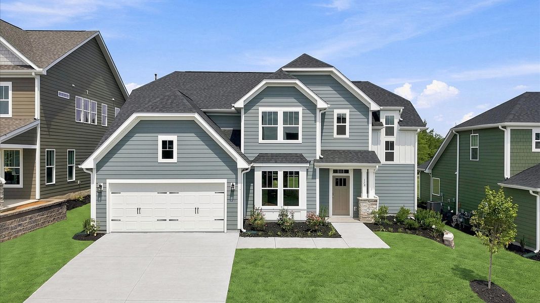 Memorable first impression with elegant exterior design and exceptional materials